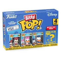 Disney Pack de 4 Figuras Bitty POP Vinyl Minnie 2,5 cm