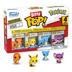 Pokémon Pack 4 Figuras Bitty POP Series 2 2 cm