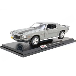 1971 Chevrolet Camaro Gris Claro 1:18 Maisto