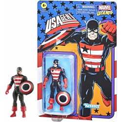 US AGENT FIGURA MARVEL LEGENDS RETRO