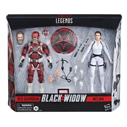 Pack Red Guardian & Melina 15 cm Black Widow Marvel Legends
