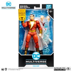 DC Multiverse Figura Shazam! DC Rebirth (Gold Label) 18 cm