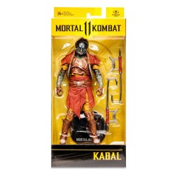 Mortal Kombat Figura Kabal (Rapid Red) 18 cm