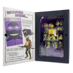 Donatello Exclusive 13 cm Tortugas Ninja Figura y Cómic...