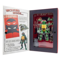 Raphael Exclusive 13 cm Tortugas Ninja Figura y Cómic BST...
