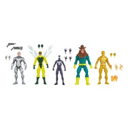 Pack de 5 Figuras Spider-Man, Silvermane, Human Fly,...