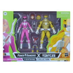 APRIL O'NEIL & MICHELANGELO 15 CM POWER RANGERS