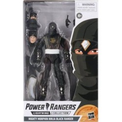 NINJA BLACK RANGER 15 CM POWER RANGERS LIGHTNING
