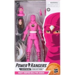 MIGHTY MORPHIN NINJA PINK RANGER 15 CM POWER RANGERS...