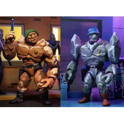 TRAAG & GRANITOR 18 CM SCALE ACTION TMNT